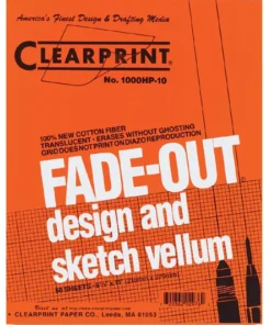 Clearprint Drafting And Design FadeOut Vellum
