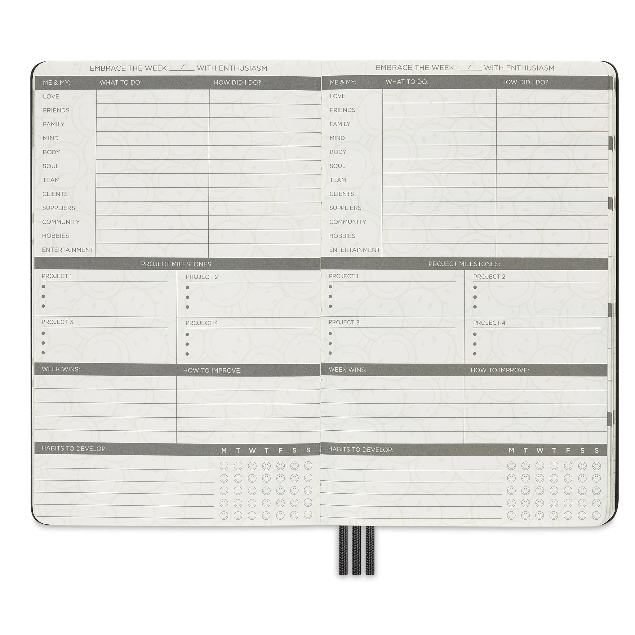 Moleskine Smiley Collection Notebooks 3 Moleskine Smiley Collection Notebooks - Image 3