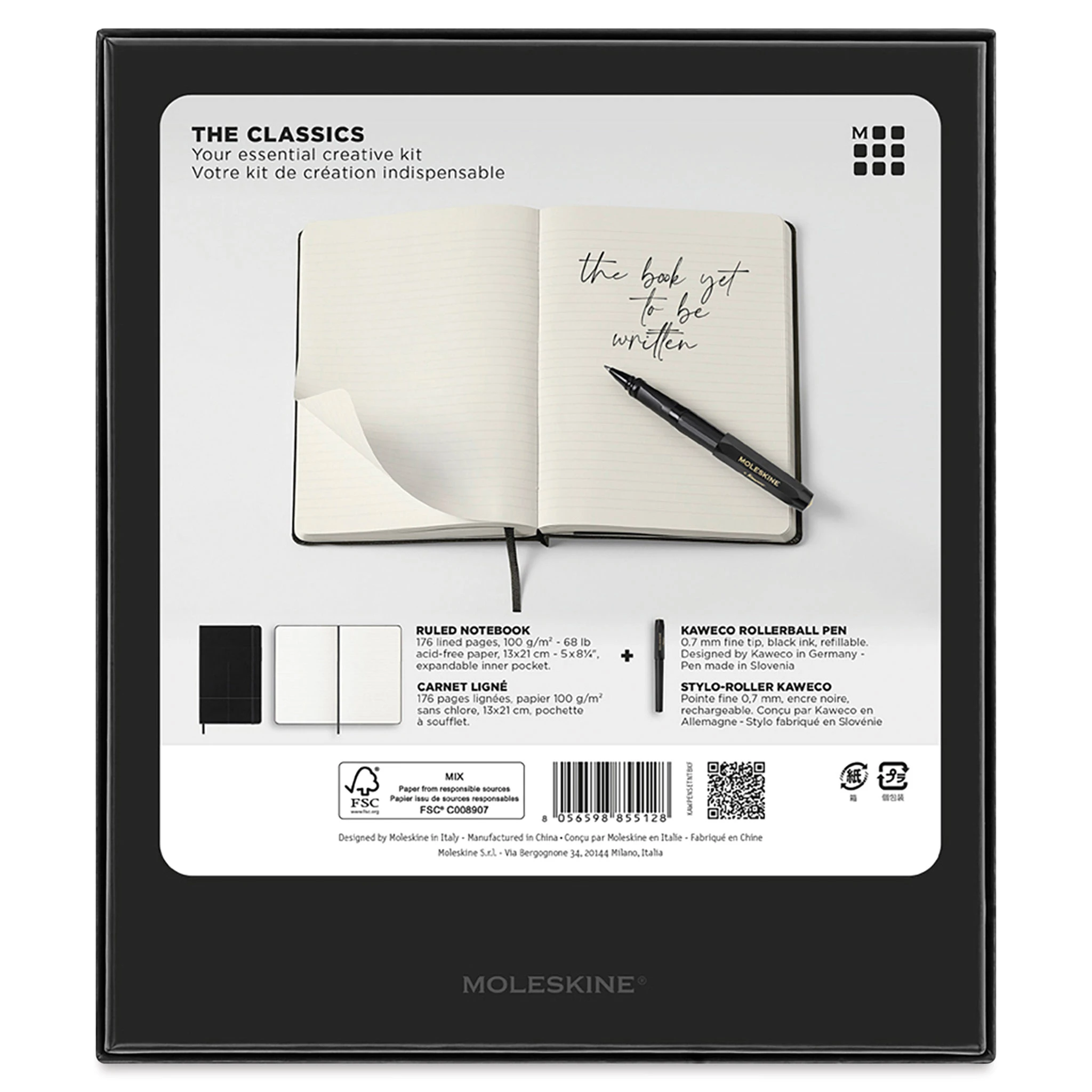 Moleskine The Classics Notebook And Pen Set 4 Moleskine The Classics Notebook And Pen Set - Image 4