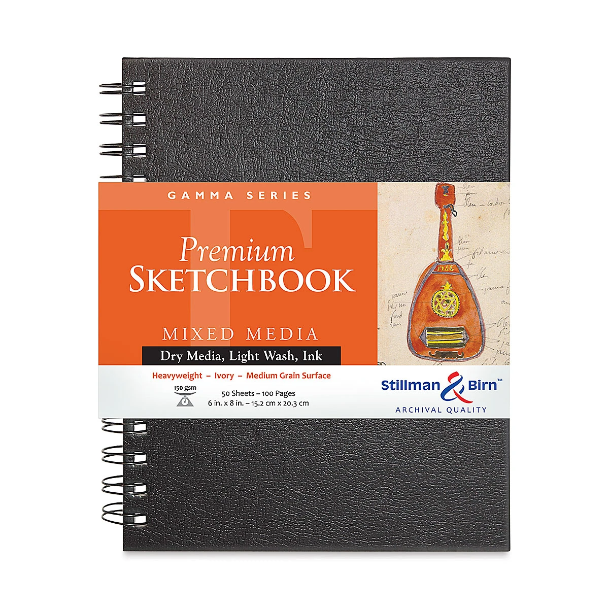 Stillman & Birn Gamma Series Spiralbound Sketchbooks 1 Stillman & Birn Gamma Series Spiralbound Sketchbooks