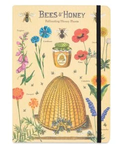 Cavallini Bees And Honey Large Notebook