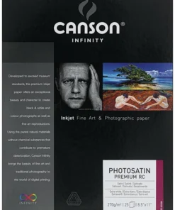 Canson Infinity PhotoSatin Premium Resin Coated Inkjet Paper