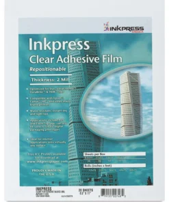 Inkpress Adhesive Clear Inkjet Film