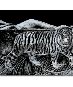 ScratchArt ScratchBrite Gold And Silver Scratchboards