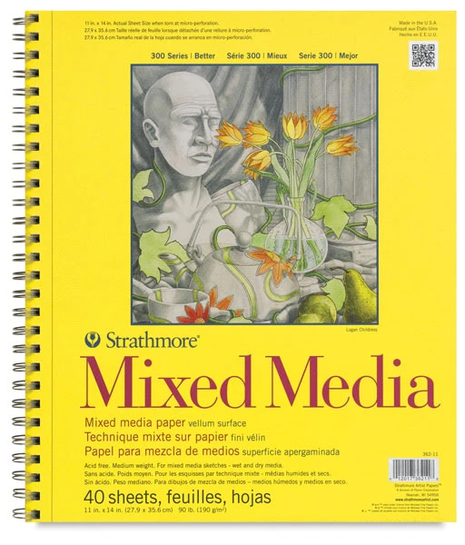 Strathmore 300 Series Mixed Media Pads 4 Strathmore 300 Series Mixed Media Pads - Image 4