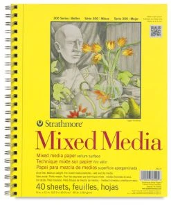 Strathmore 300 Series Mixed Media Pads 6 Strathmore 300 Series Mixed Media Pads -Canson Sale 13639 1023 3ww l