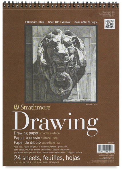 Strathmore 400 Series Smooth Surface Drawing Pads 1 Strathmore 400 Series Smooth Surface Drawing Pads