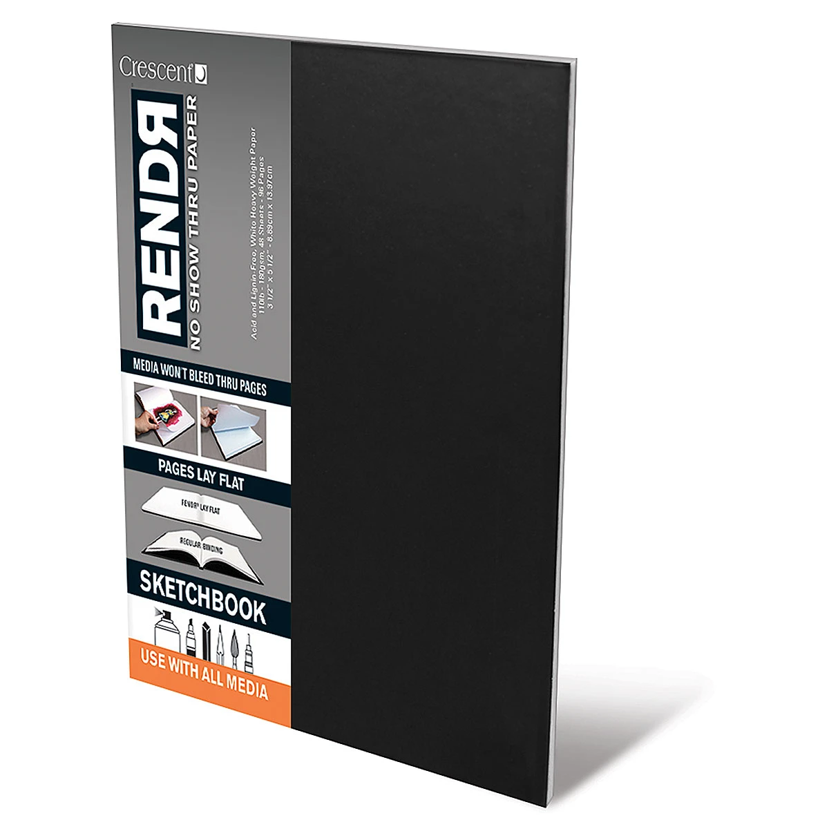 Crescent RendR Softcover Lay Flat Sketchbooks 1 Crescent RendR Softcover Lay Flat Sketchbooks
