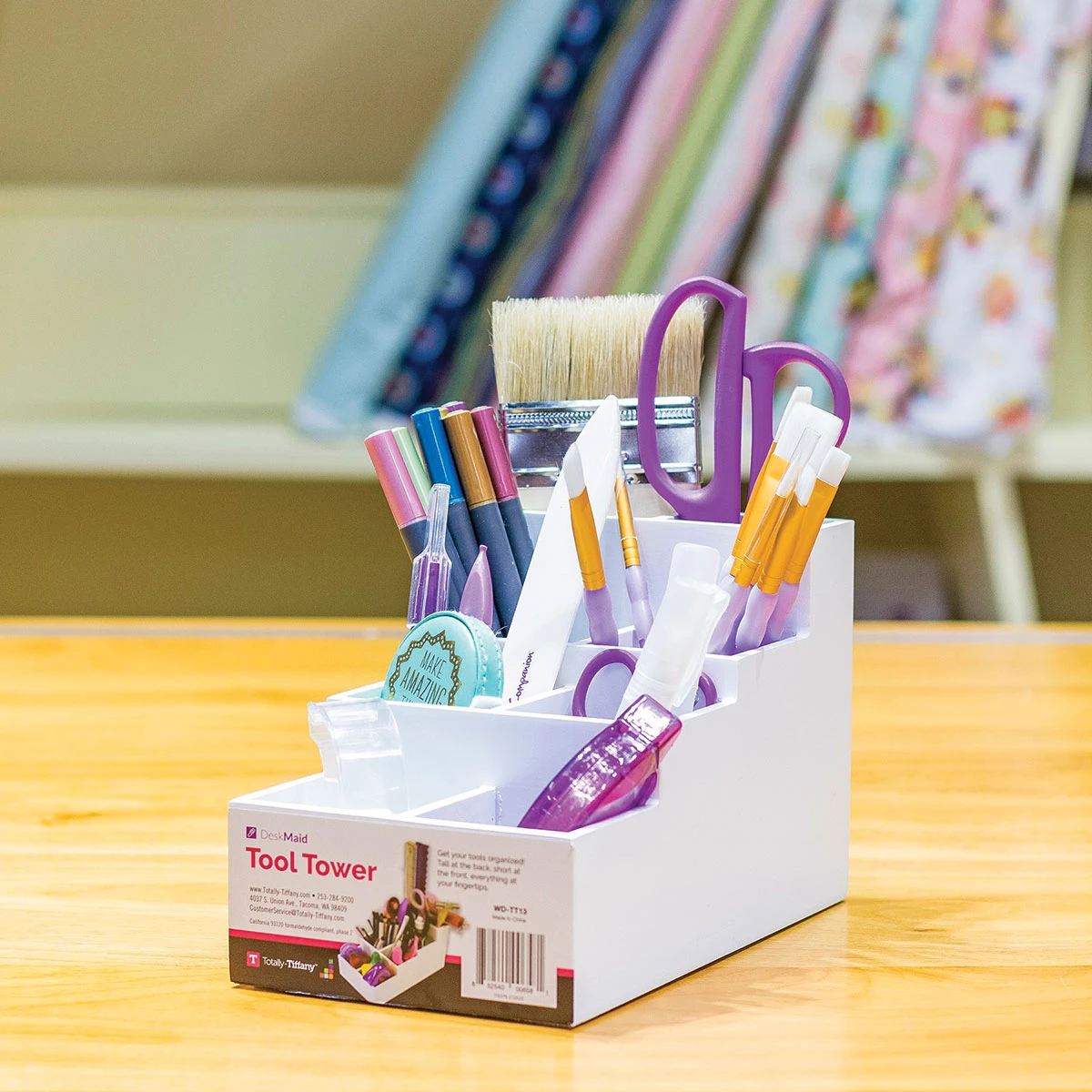 Totally Tiffany Desk Maid Tool Tower 3 Totally Tiffany Desk Maid Tool Tower - Image 3