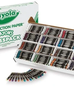 Crayola Construction Paper Crayon Packs