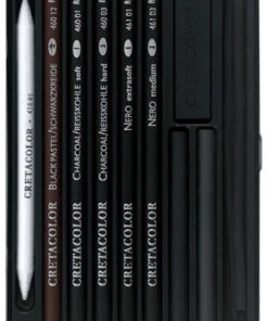 Cretacolor Noir Charcoal Drawing Set