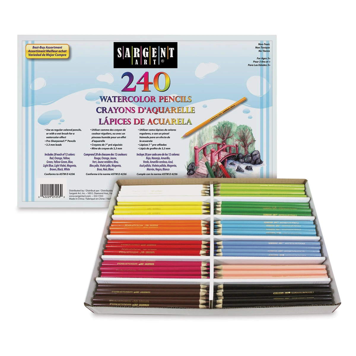 Sargent Watercolor Pencil Sets 4 Sargent Watercolor Pencil Sets - Image 4