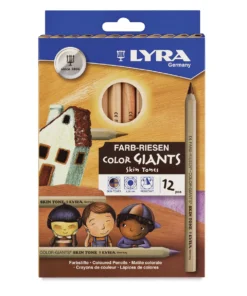 Lyra Skintone Giant Pencil Set