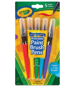 Crayola No Drip Washable Paint Brush Pens