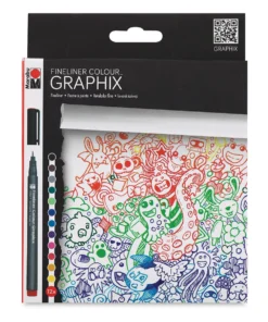 Marabu Fineliner Graphix Pen Sets 12 Marabu Fineliner Graphix Pen Sets -Canson Sale 21043 1029 4ww