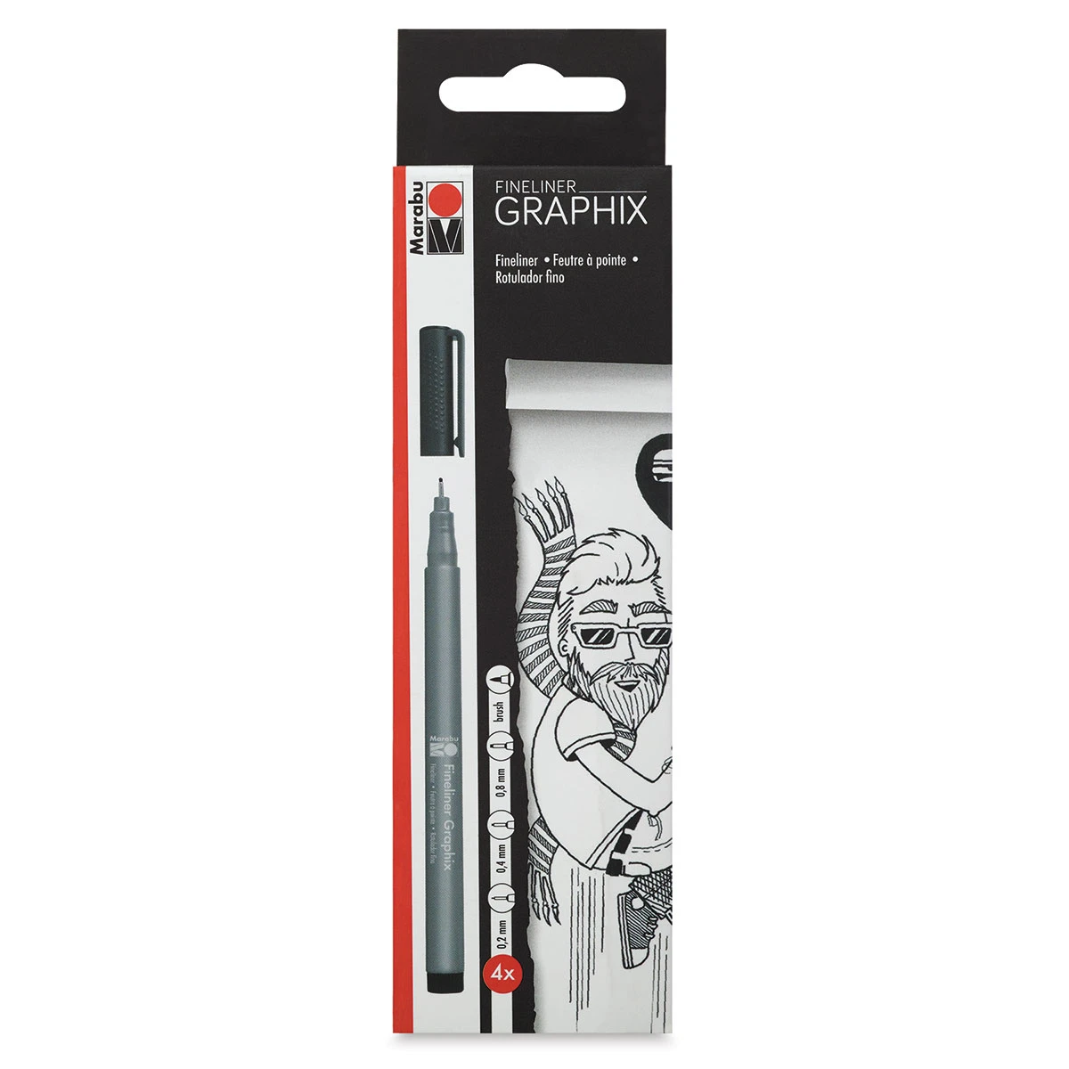 Marabu Fineliner Graphix Pen Sets 1 Marabu Fineliner Graphix Pen Sets