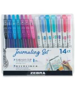 Zebra Journaling Set
