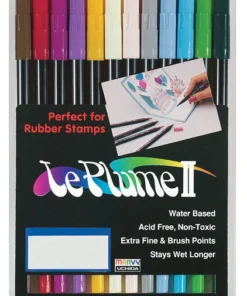 Le Plume II DualTipped Markers And Sets