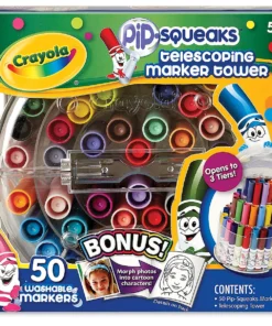 Crayola PipSqueaks Marker Telescoping Tower -Canson Sale 21275 0509 1 4ww
