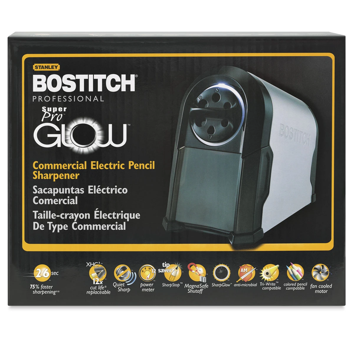 Bostitch Super Pro Glow Electric Pencil Sharpener 2 Bostitch Super Pro Glow Electric Pencil Sharpener - Image 2