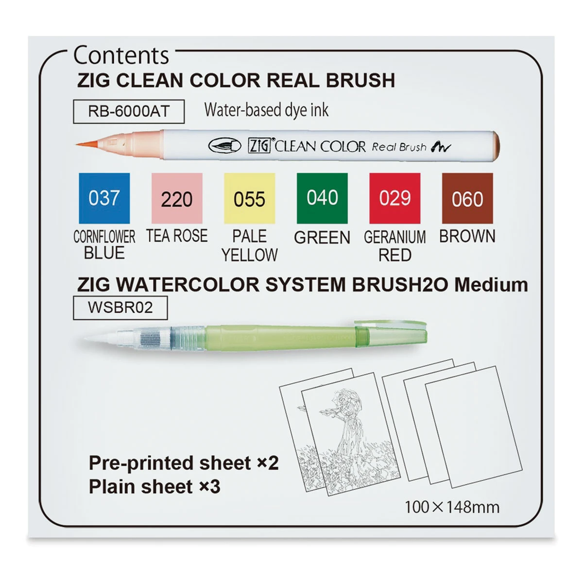 Kuretake Zig Historic Art Watercolors With Claude Monet 3 Kuretake Zig Historic Art Watercolors With Claude Monet - Image 3