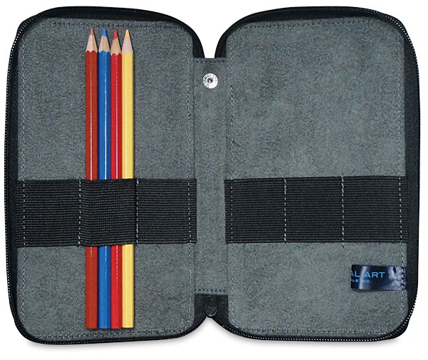 Global Art Classic Leather Pencil Cases 2 Global Art Classic Leather Pencil Cases - Image 2