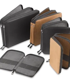 Global Art Classic Leather Pencil Cases
