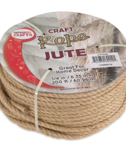 Pepperell Craft Natural Jute Craft Rope