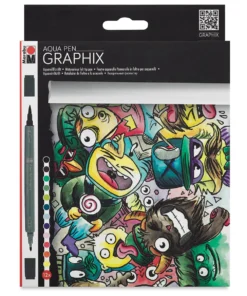 Marabu Graphix Aqua Pen Sets 17 Marabu Graphix Aqua Pen Sets -Canson Sale 24547 1009 4ww