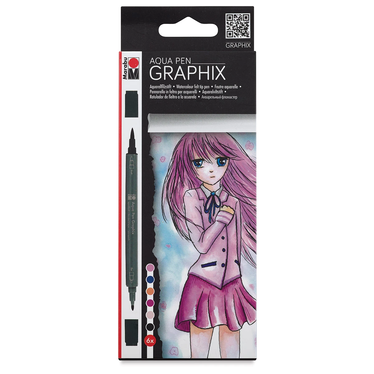 Marabu Graphix Aqua Pen Sets 4 Marabu Graphix Aqua Pen Sets - Image 4