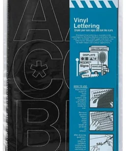 Chartpak Vinyl Letters -Canson Sale 27210 2030 3ww l