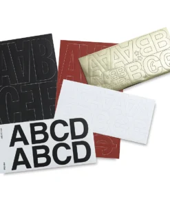 Westcott BetterLetter SelfAdhesive Vinyl Letters