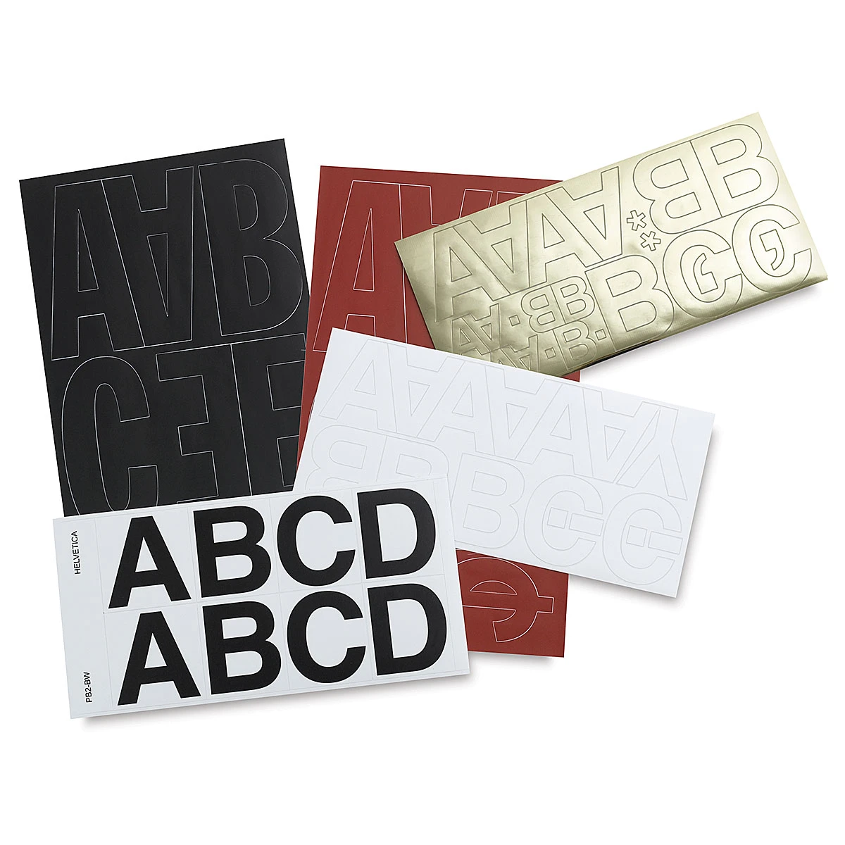 Westcott BetterLetter SelfAdhesive Vinyl Letters 1 Westcott BetterLetter SelfAdhesive Vinyl Letters
