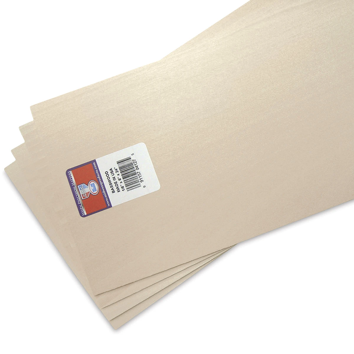 Midwest Products Genuine Basswood Sheets 2 Midwest Products Genuine Basswood Sheets - Image 2