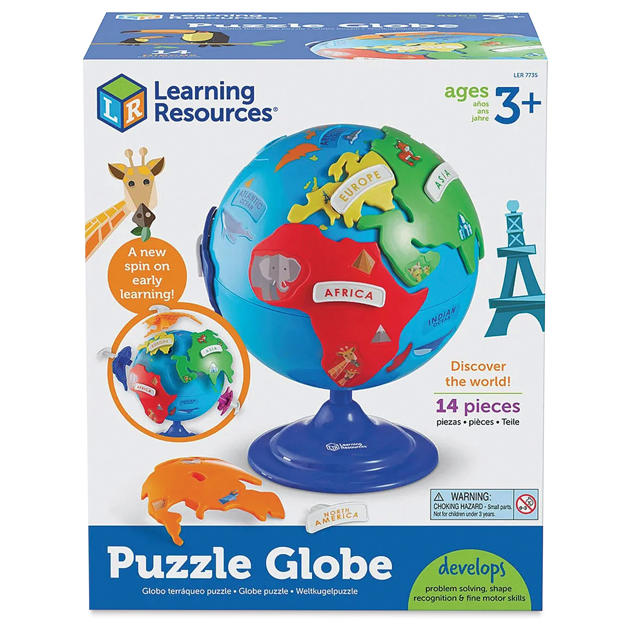 Learning Resources Puzzle Globe 1 Learning Resources Puzzle Globe