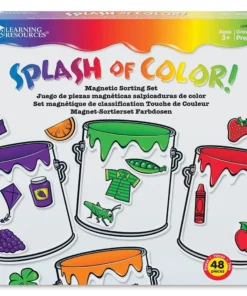 Learning Resources Splash Of Color Magnetic Sorting Set