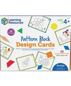 Learning Resources Pattern Block Sets -Canson Sale 50450 1009 M 4ww