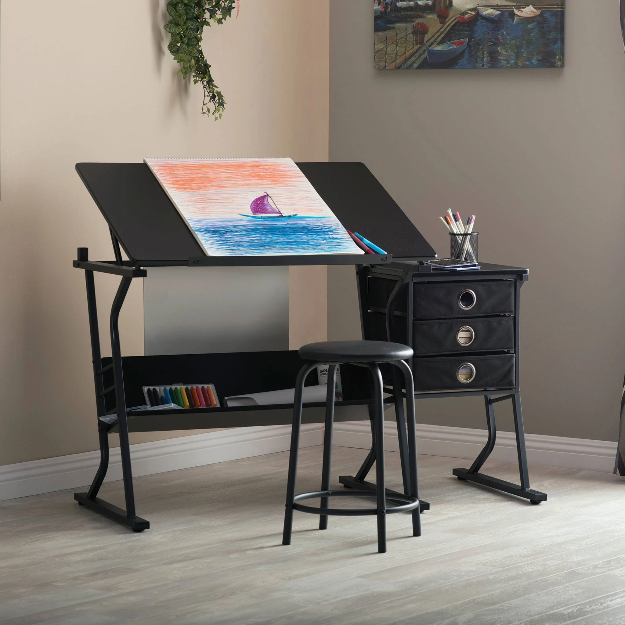 Studio Designs Eclipse Table And Stool Set 4 Studio Designs Eclipse Table And Stool Set - Image 4