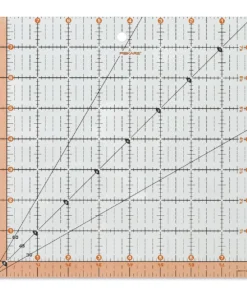 Fiskars EasytoRead Square Acrylic Ruler