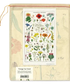 Cavallini Wildflowers Tea Towel 5 Cavallini Wildflowers Tea Towel -Canson Sale 60874 1008 1 4ww