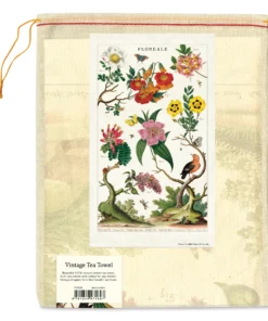 Cavallini Vintage Floreale Tea Towel 5 Cavallini Vintage Floreale Tea Towel -Canson Sale 60874 1020 2 4ww