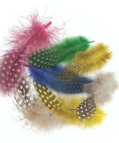 Creativity Street Spotted Guinea Feathers