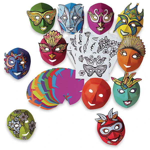 Roylco Mardi Gras Masks Class Pack 1 Roylco Mardi Gras Masks Class Pack