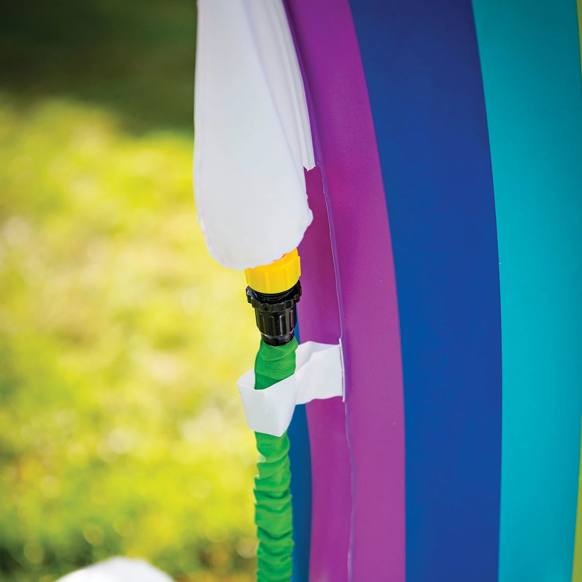 Hearthsong Inflatable Rainbow Arch Sprinkler 4 Hearthsong Inflatable Rainbow Arch Sprinkler - Image 4