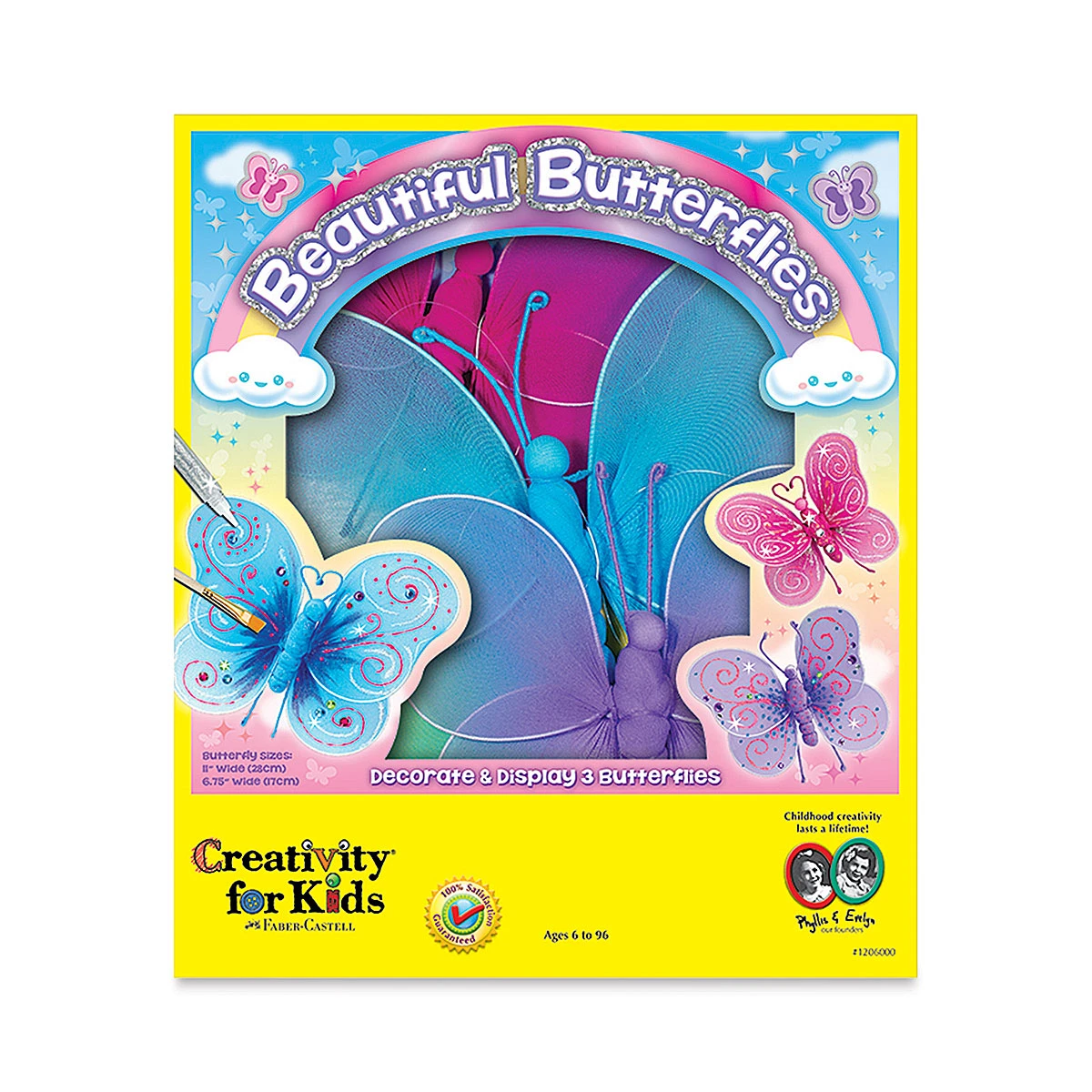 Creativity For Kids Beautiful Butterflies Kit 1 Creativity For Kids Beautiful Butterflies Kit