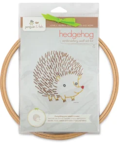 Penguin & Fish Embroidery Wall Art Kits