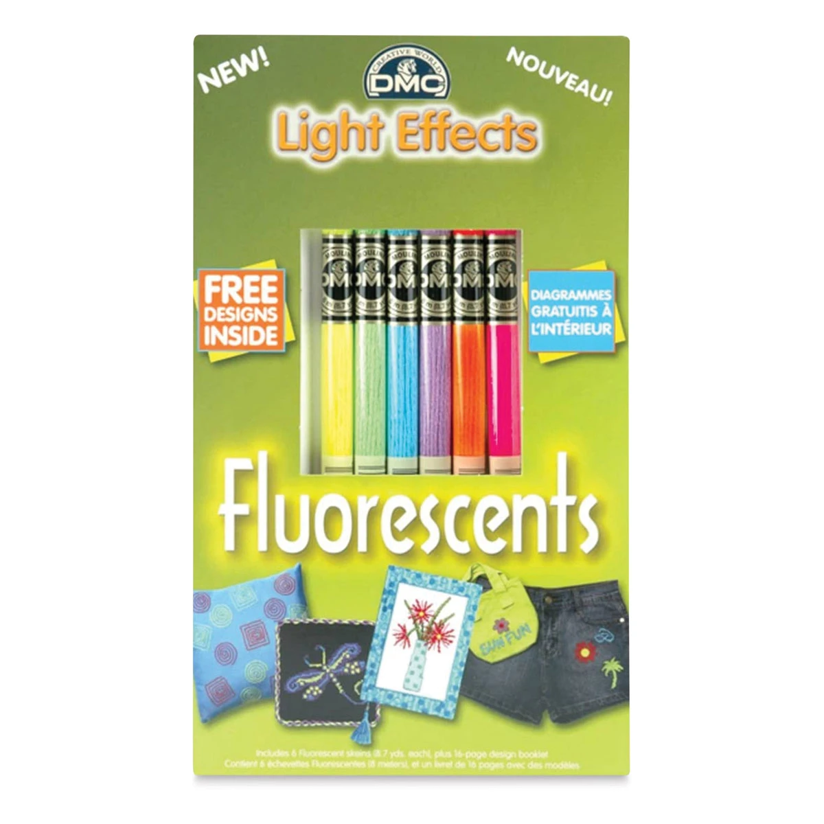 DMC Light Effects Embroidery Floss Packs 1 DMC Light Effects Embroidery Floss Packs