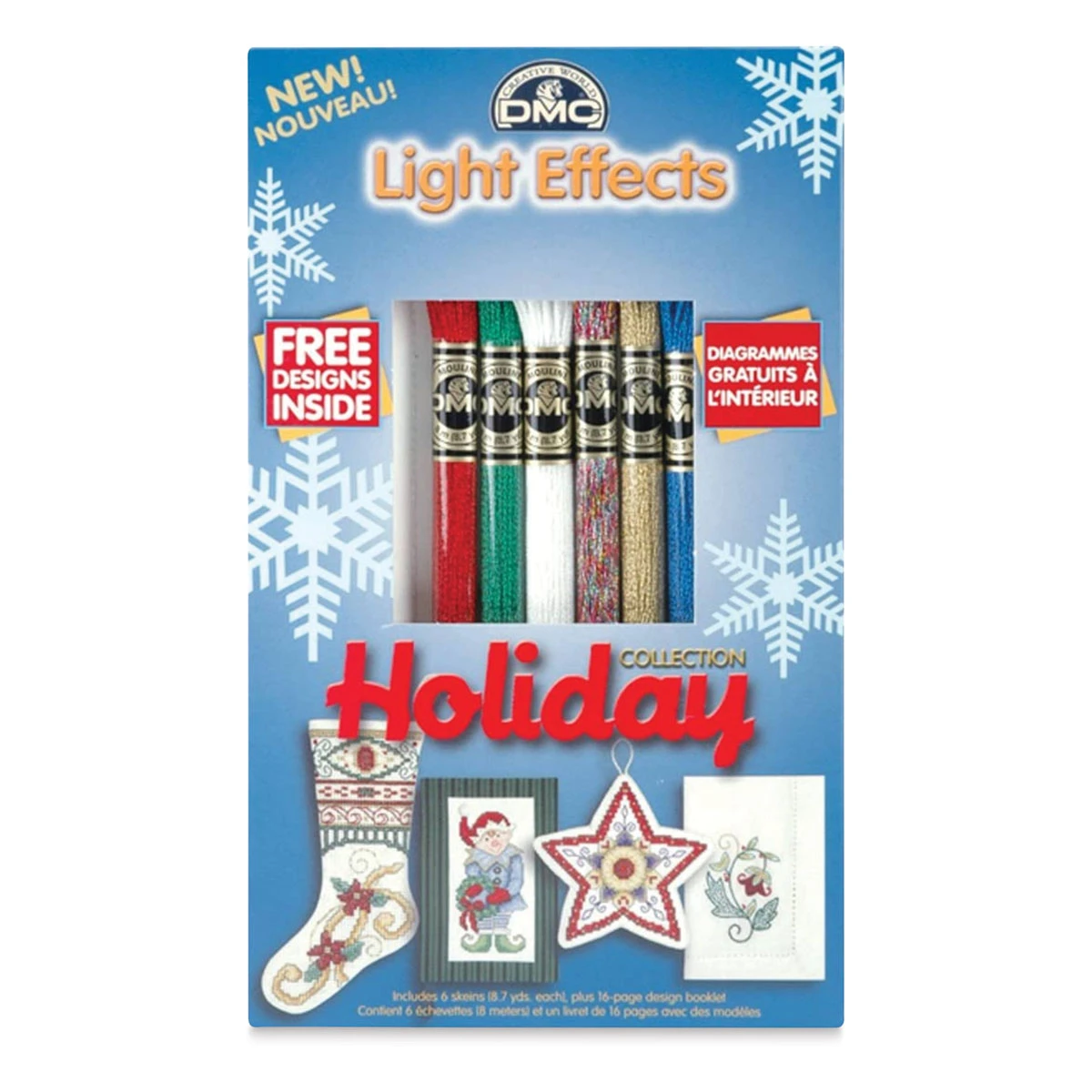 DMC Light Effects Embroidery Floss Packs 2 DMC Light Effects Embroidery Floss Packs - Image 2
