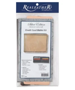 Realeather Leather Credit Card Wallet Kit