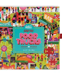 Professor Puzzle Food Truck Festival 500 Piece Puzzle